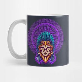 Aztec Warrior Shamanic Mug